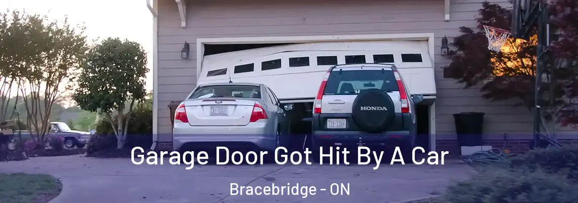  Garage Door Got Hit By A Car Bracebridge - ON